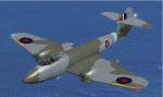 Update for FSX of the Gloster Meteor Mk 3